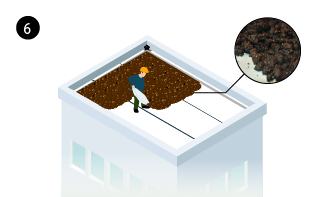 Šilokų stogo įrengimas